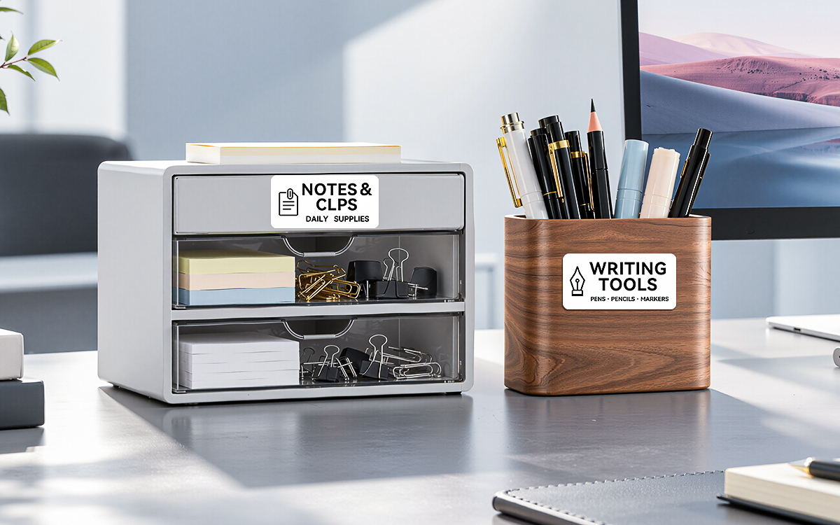 Desk Drawers scene
