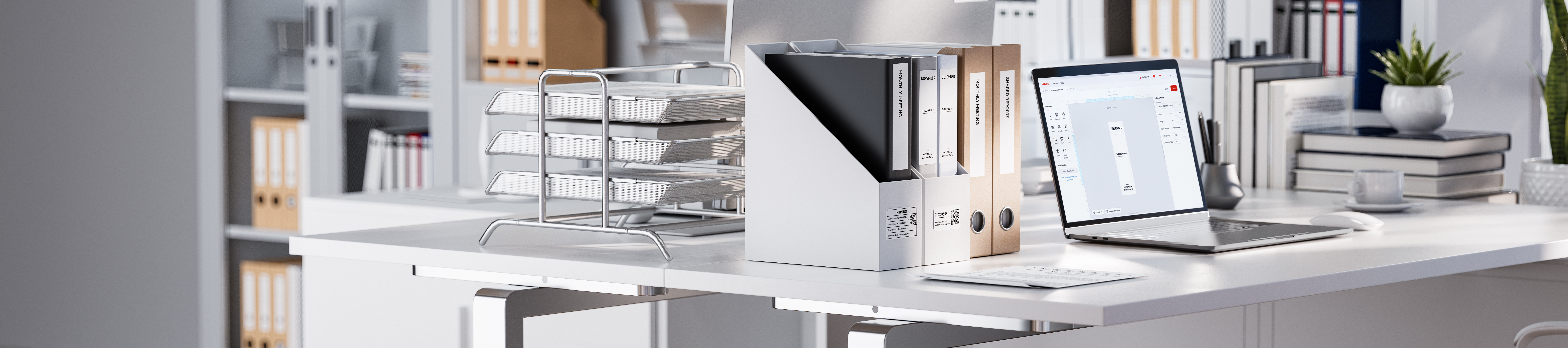 More Organized Workplace scene hero