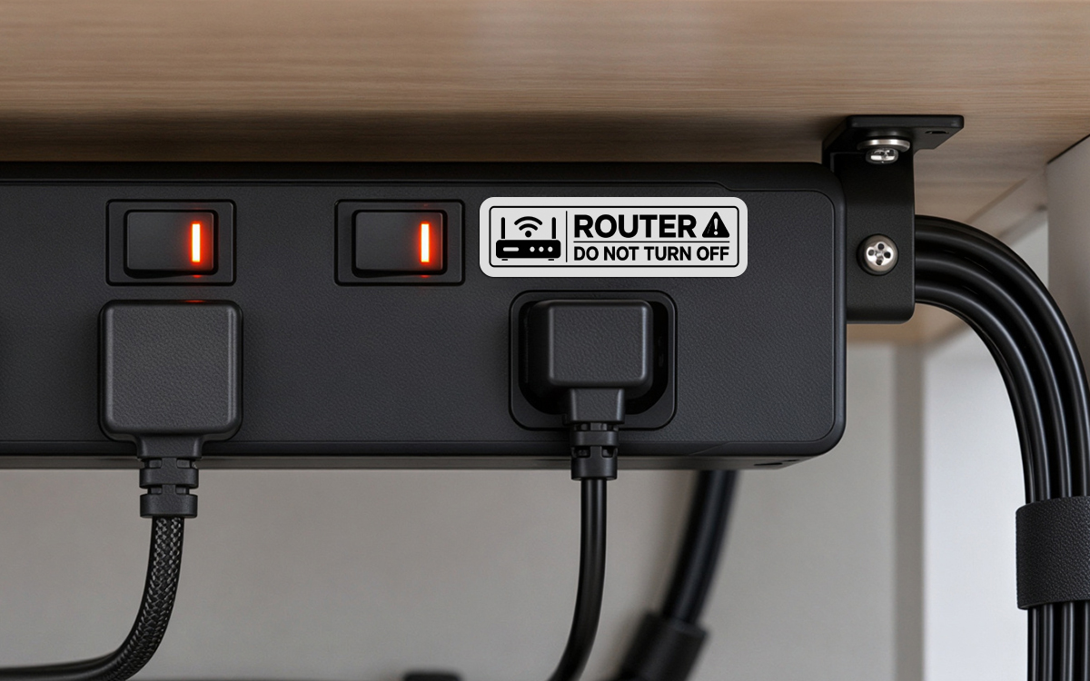 Power Strip & Power Control Identification scene