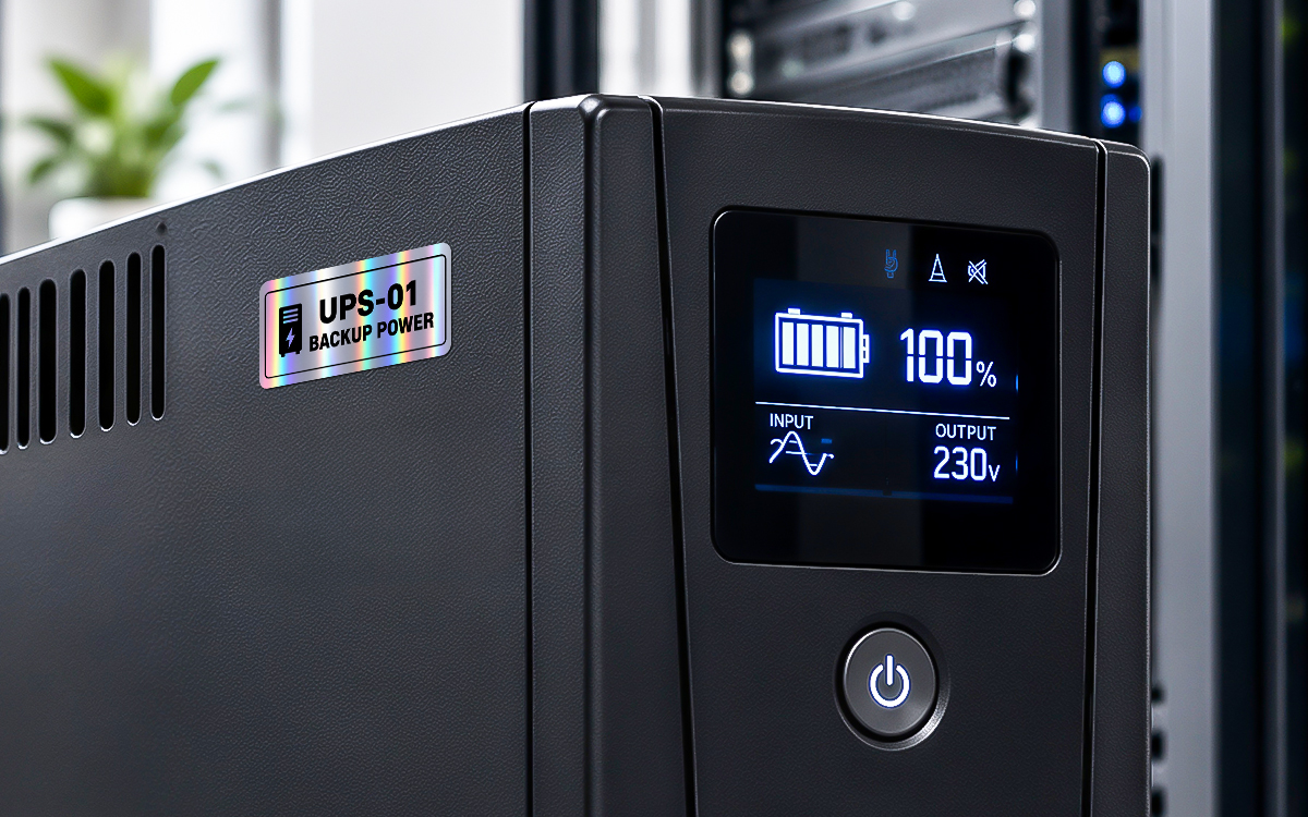 UPS Backup Power Equipment scene