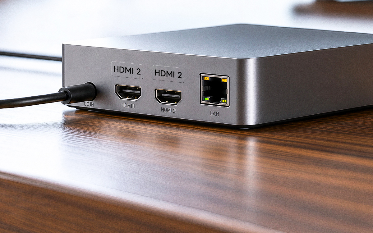 USB-C Docking Station scene
