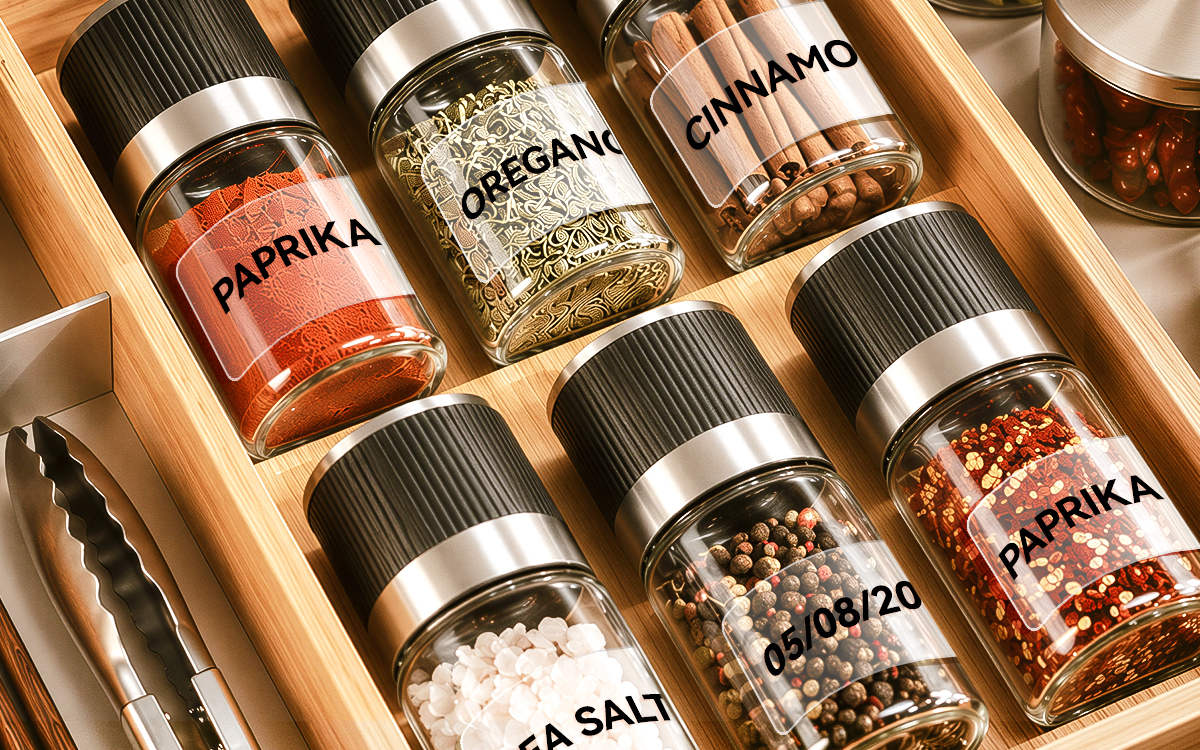 Spice & Seasoning Labels scene