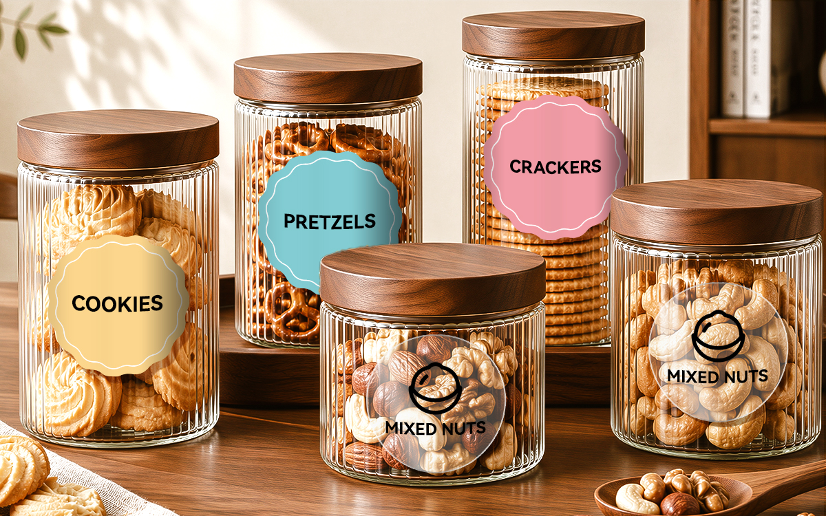 Snack Storage Labels scene