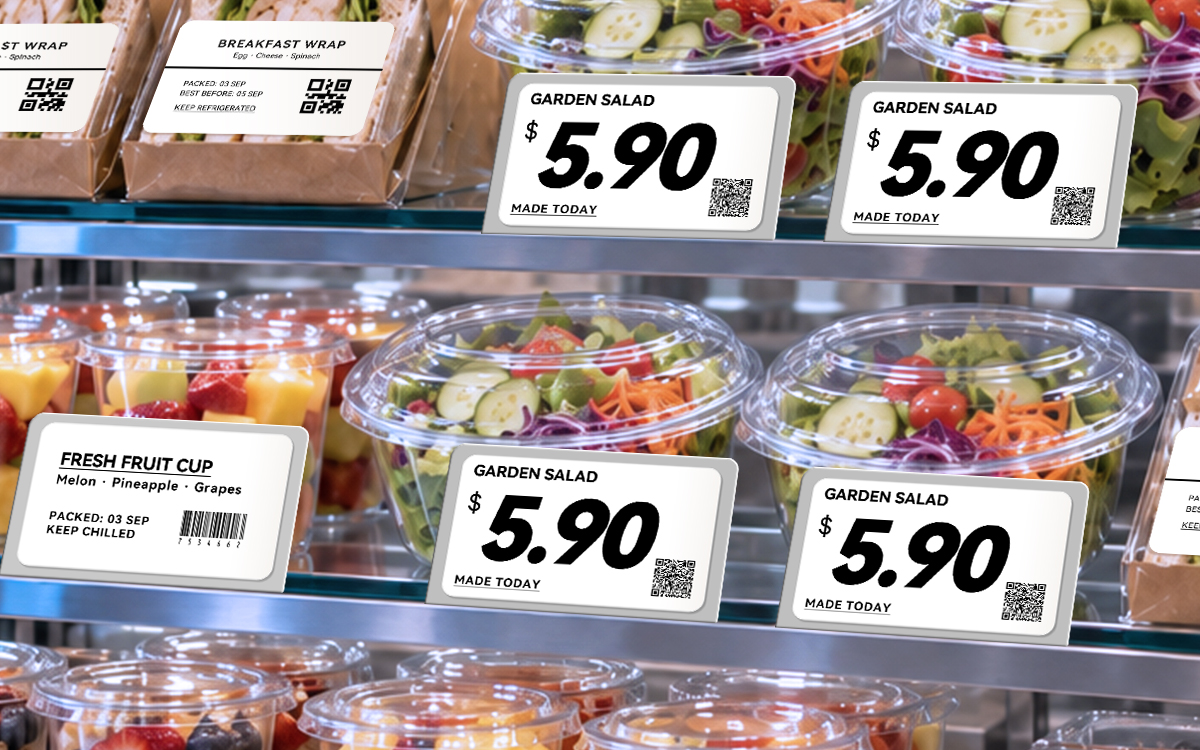 Packaged Food Product Labels scene