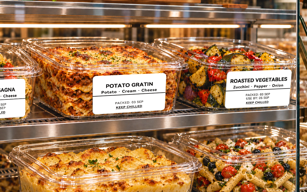 Ready-to-Eat Food Information Labels scene