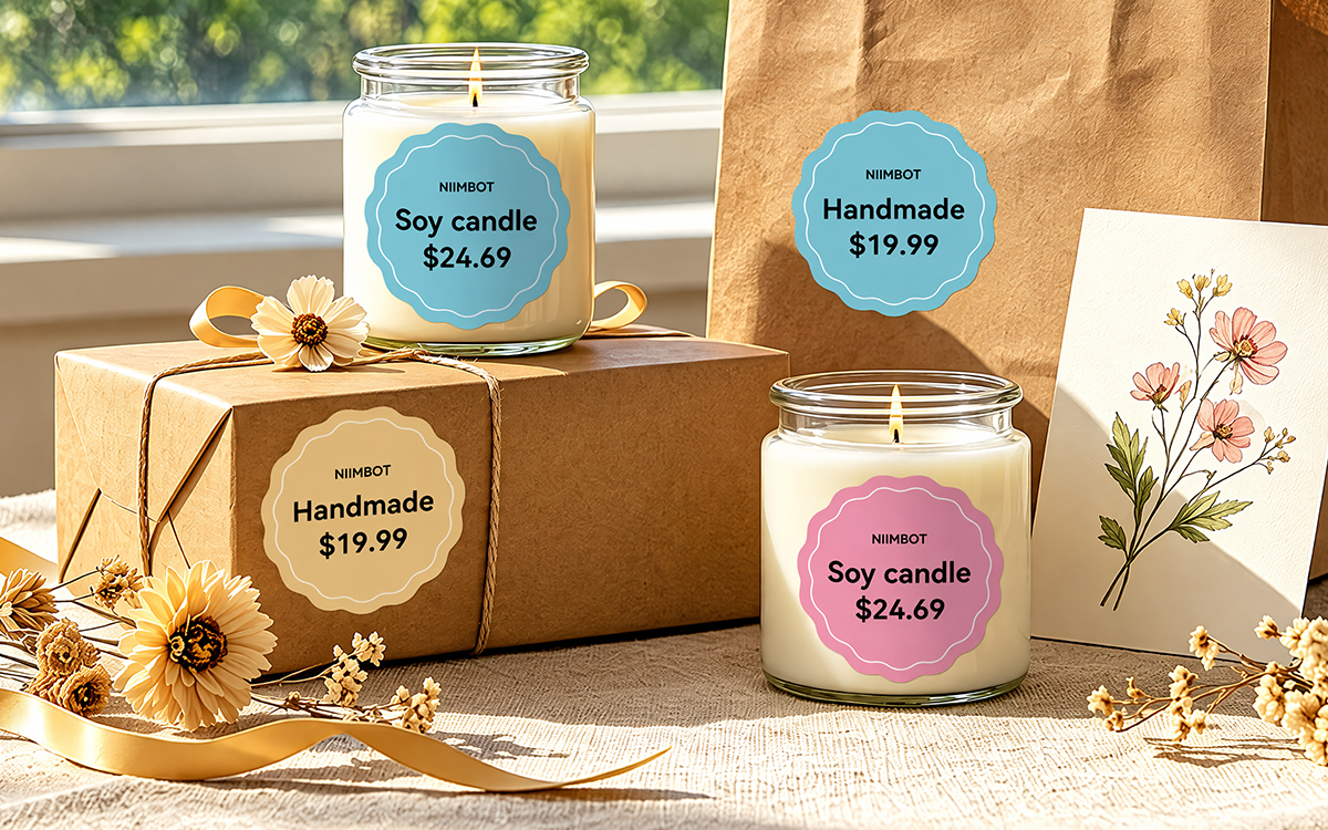Handmade & Gift Price Labels scene