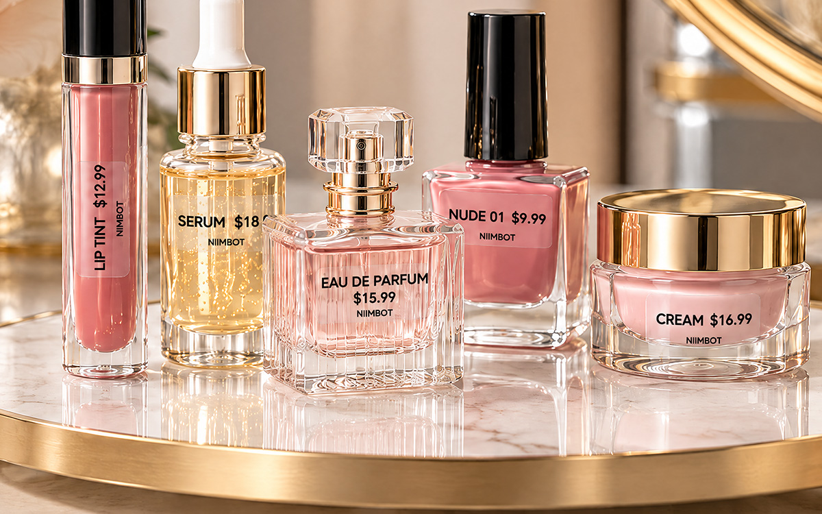 Cosmetics Price Labels scene