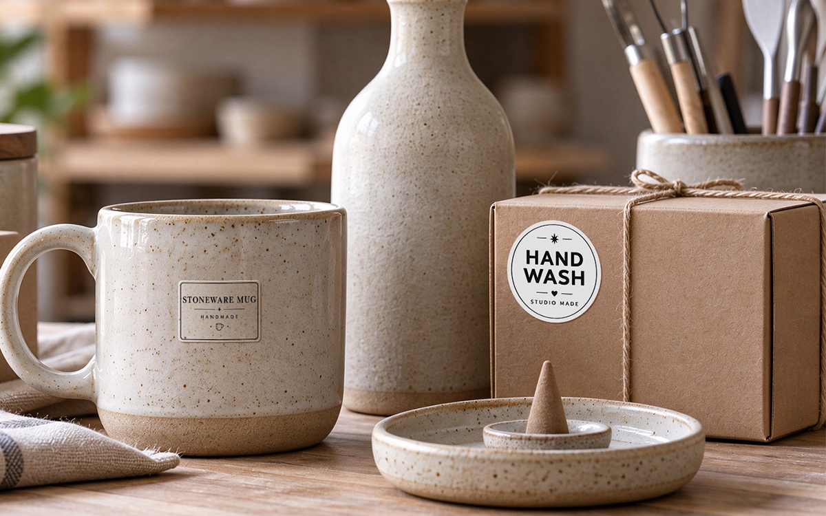 Ceramic Labels scene