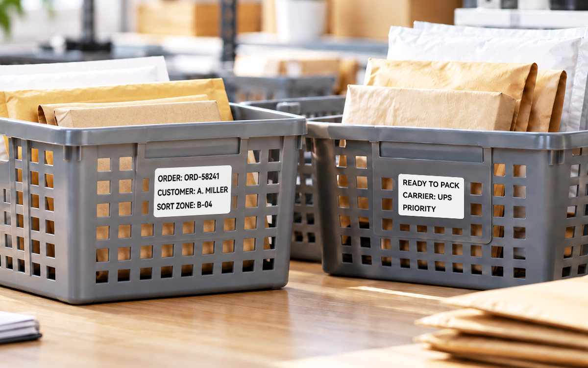 Storage Basket Asset Tagging scene