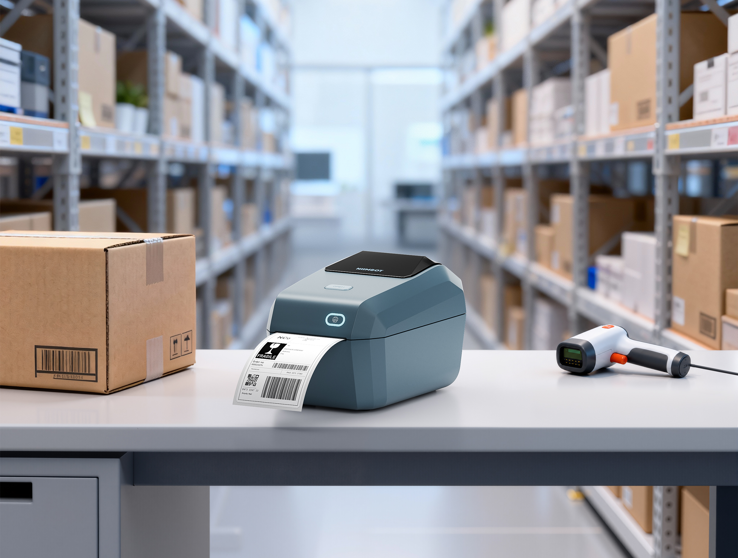 NIIMBOT K3 Thermal Inkless Label Maker - Efficiently Tool for Business product image