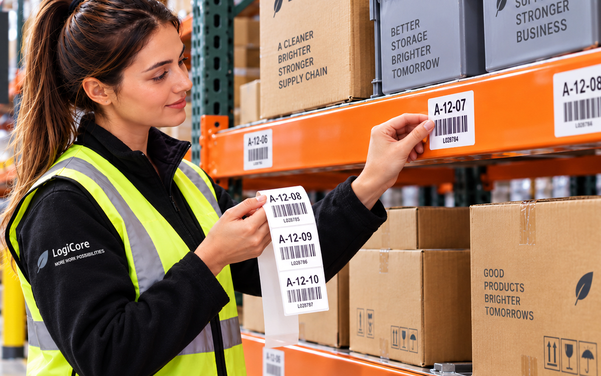Shelf Inventory Checking Tags scene