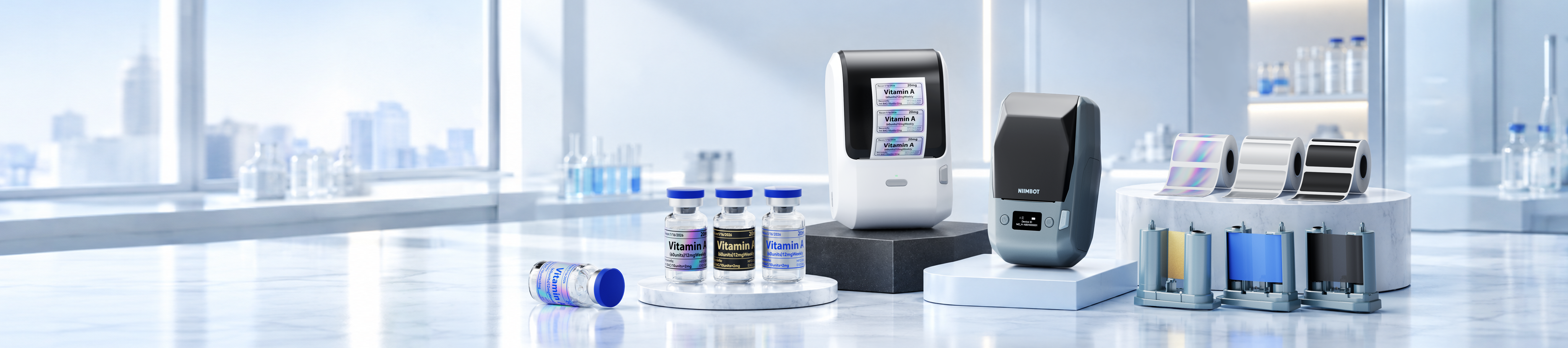 Healthcare & Research Labeling scene hero