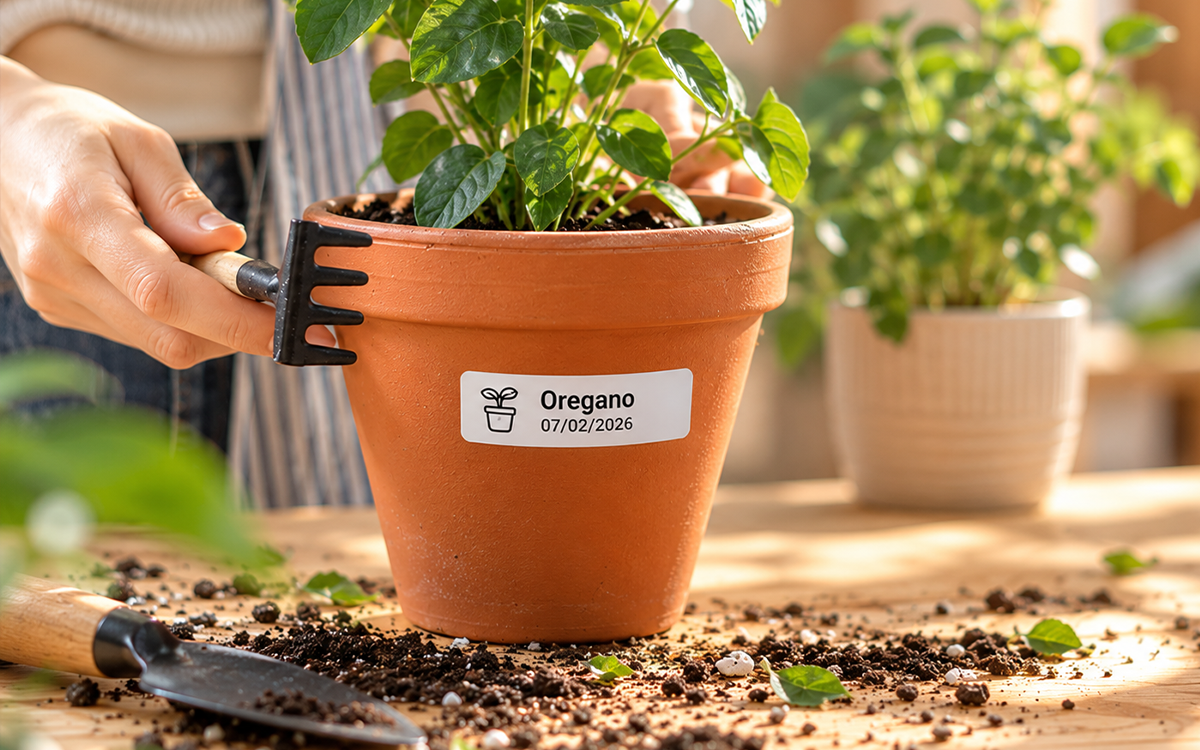 Garden Labels scene