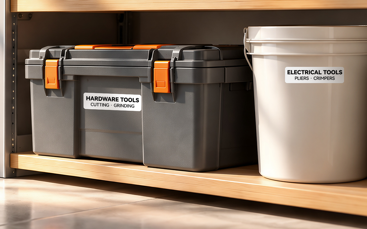 Utility Room Labels scene
