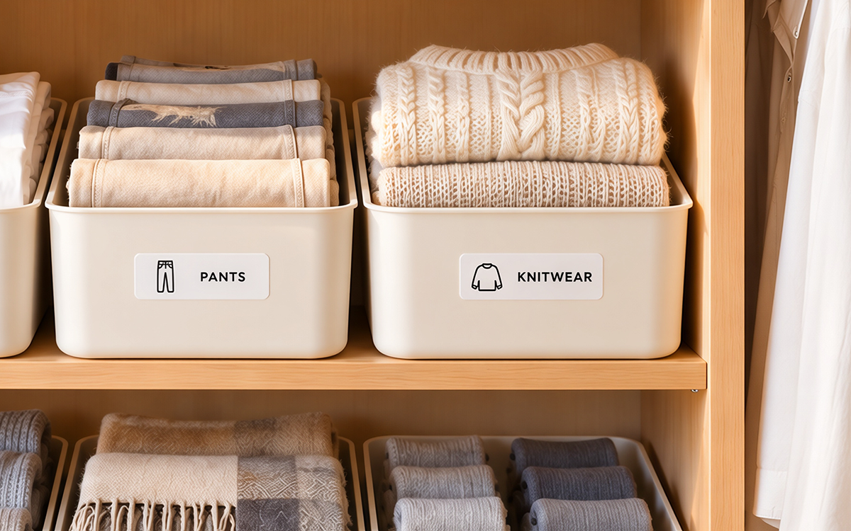 Seasonal Storage Labels scene