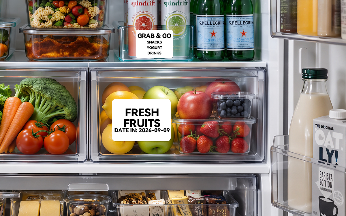 Fridge Zone Labels scene