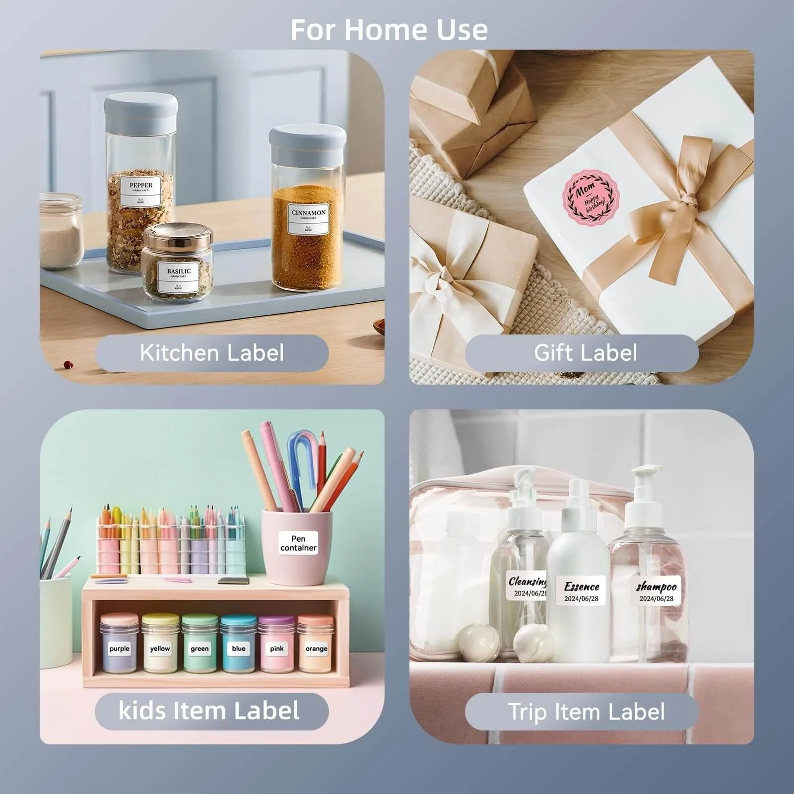 NIIMBOT B1 Thermal Label Maker | Small Business, Food, Office, Clothing & Transparent Labels