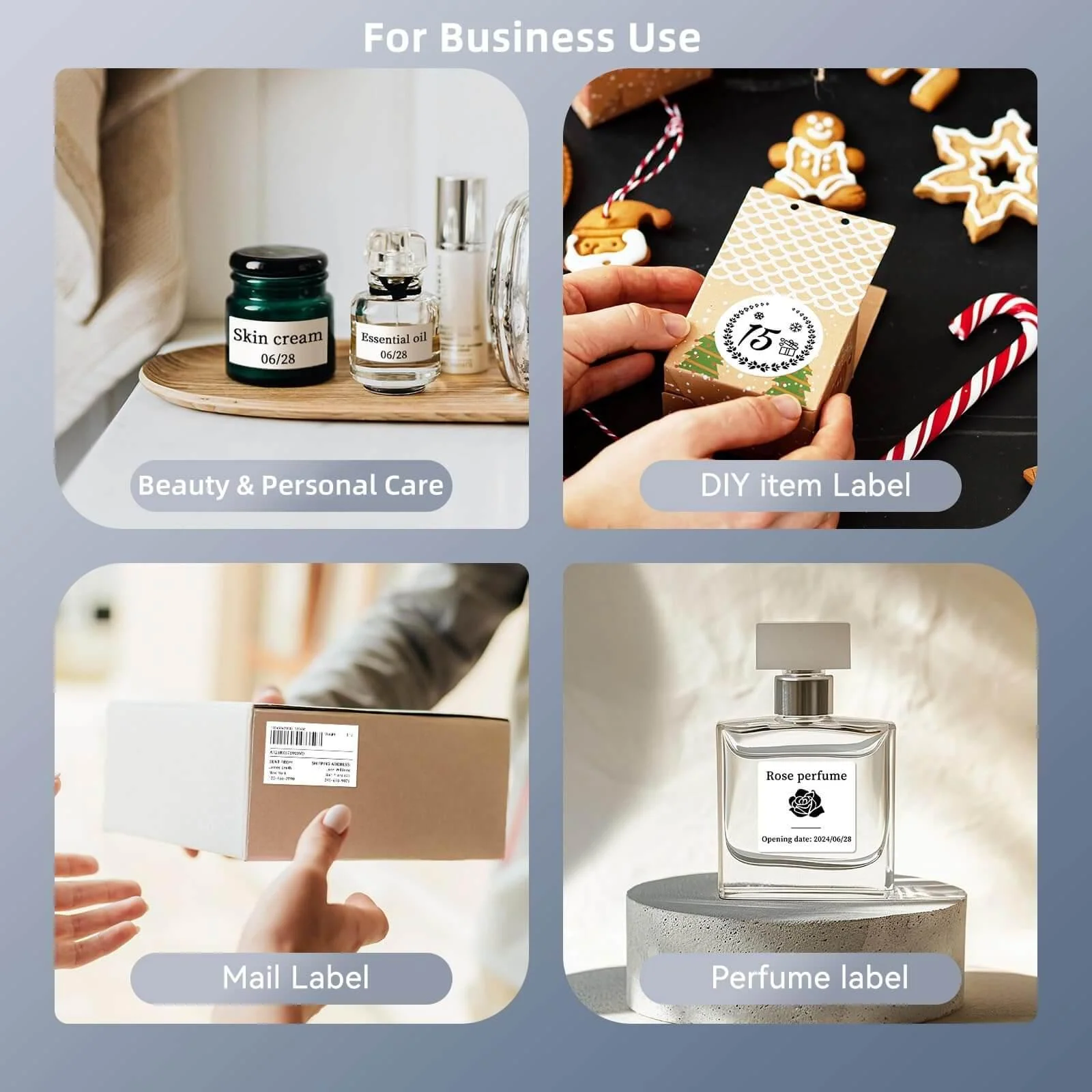 NIIMBOT B1 Thermal Label Maker | Small Business, Food, Office, Clothing & Transparent Labels