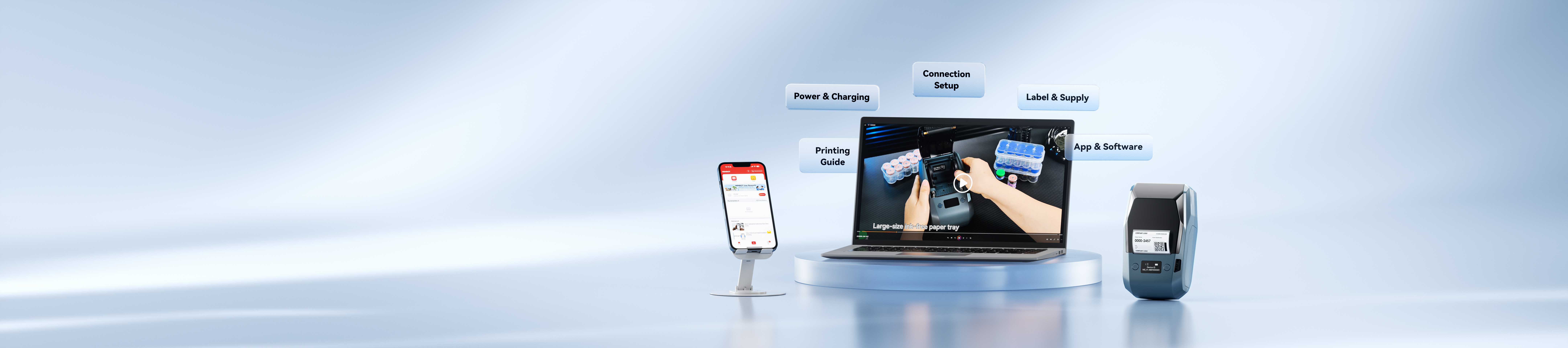 NIIMBOT support banner