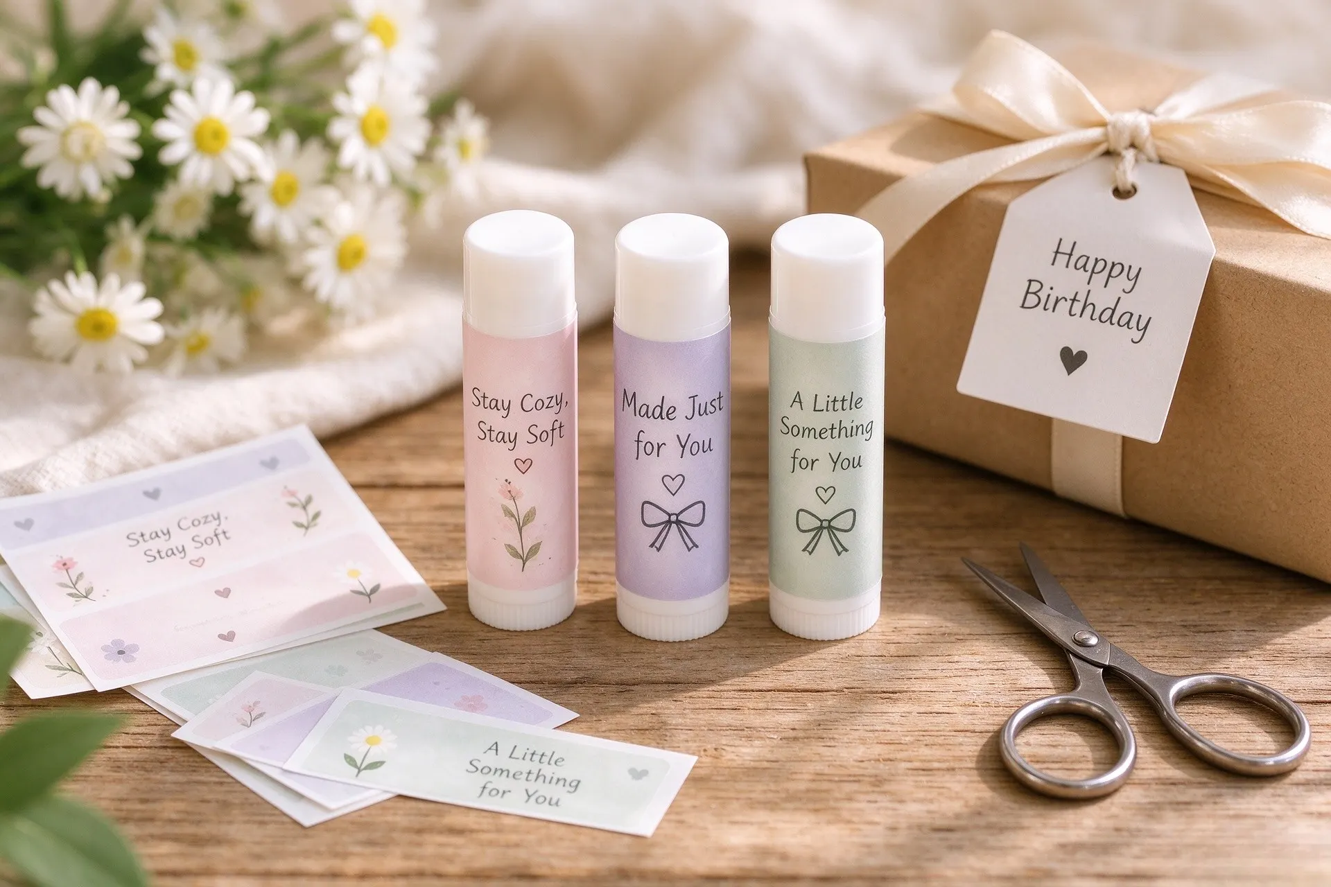 How to Make Chapstick Labels for Gifts and Everyday Use?
