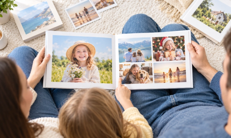 How to Organize a Photo Album: Easy DIY Ideas for a Year of Family Memories