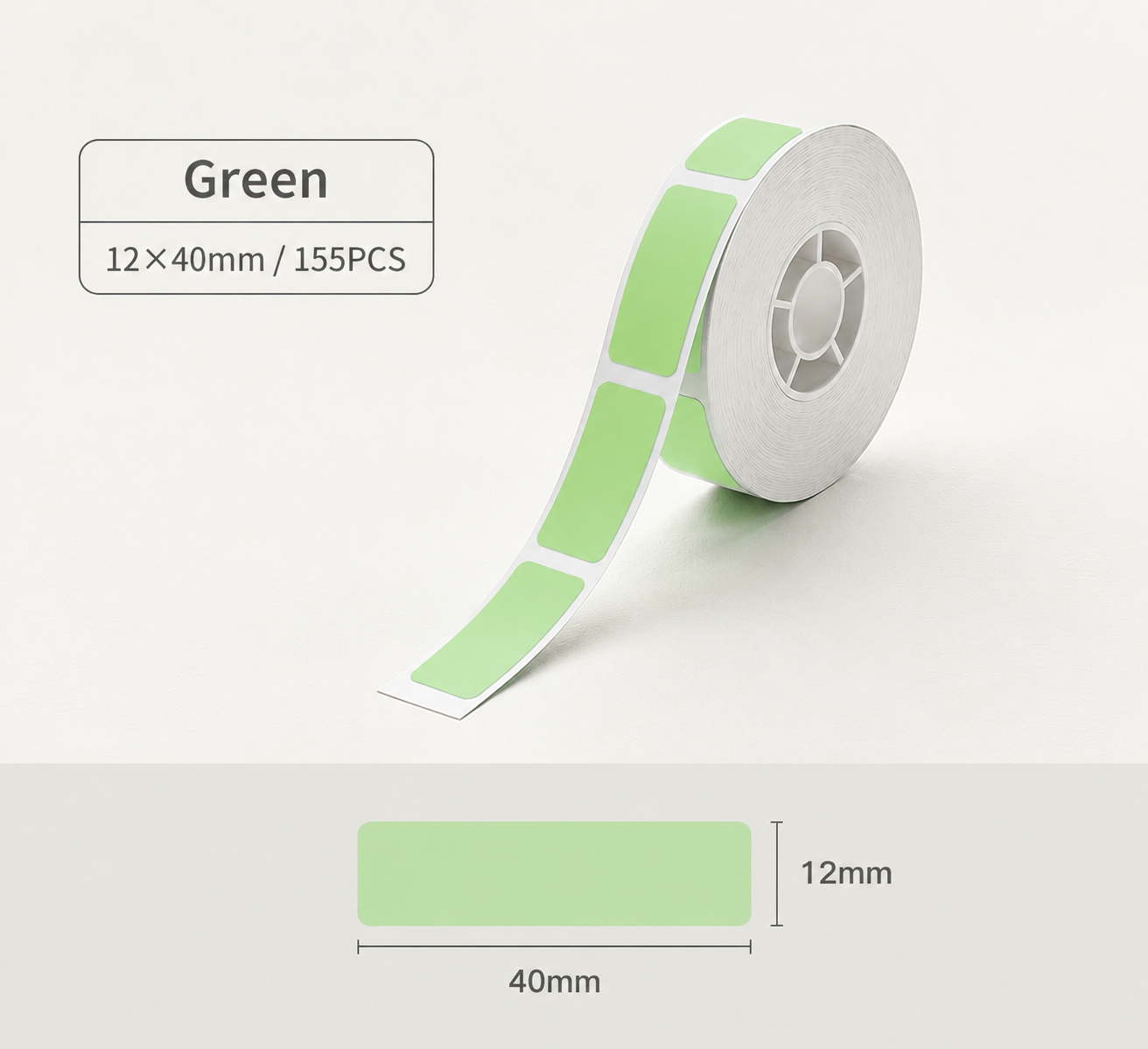 NIIMBOT D Series Color Labels, Tear&Scratch Proof, Thermal, for Home，School