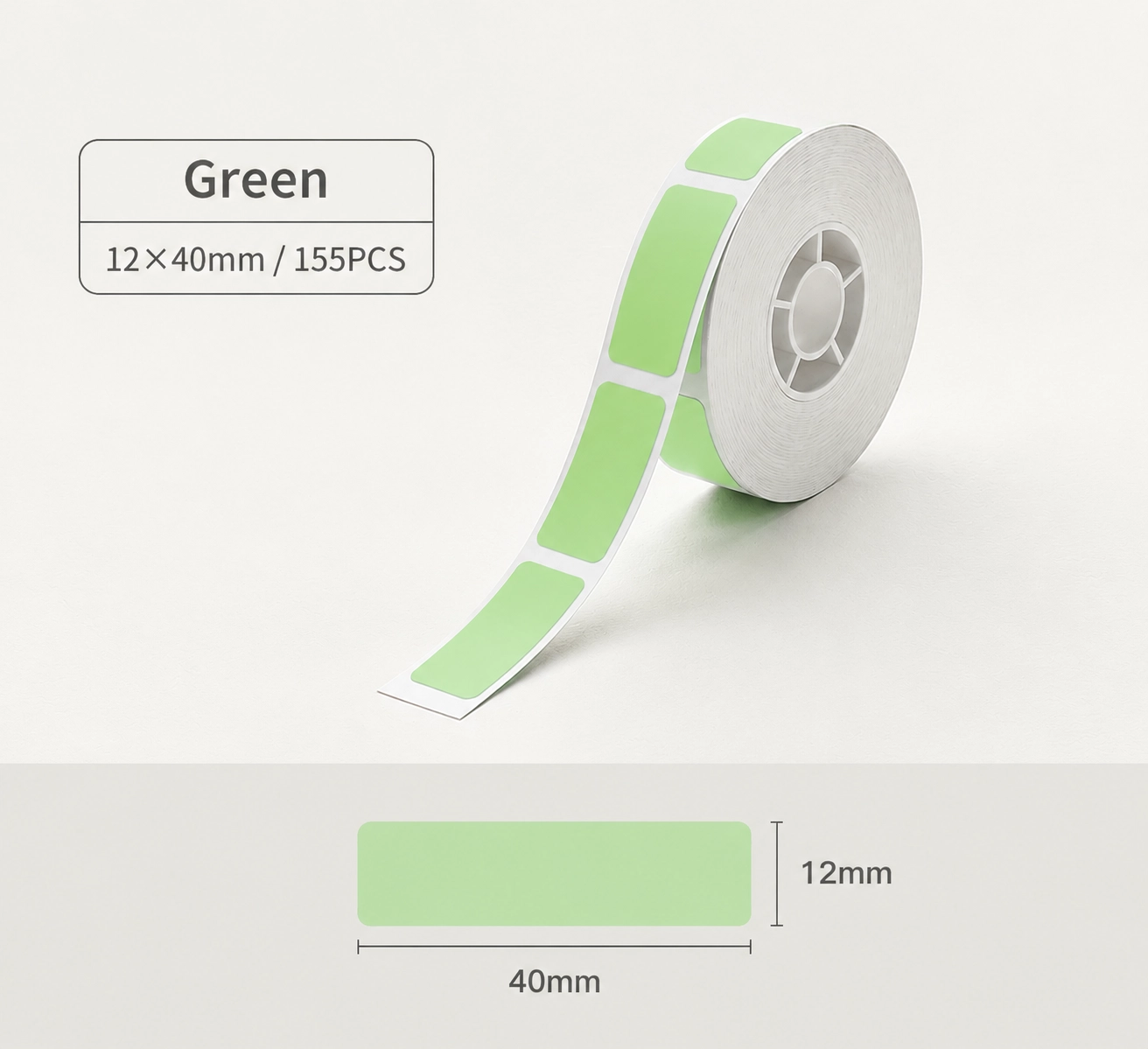 NIIMBOT D Series Color Labels, Tear&Scratch Proof, Thermal, for Home，School