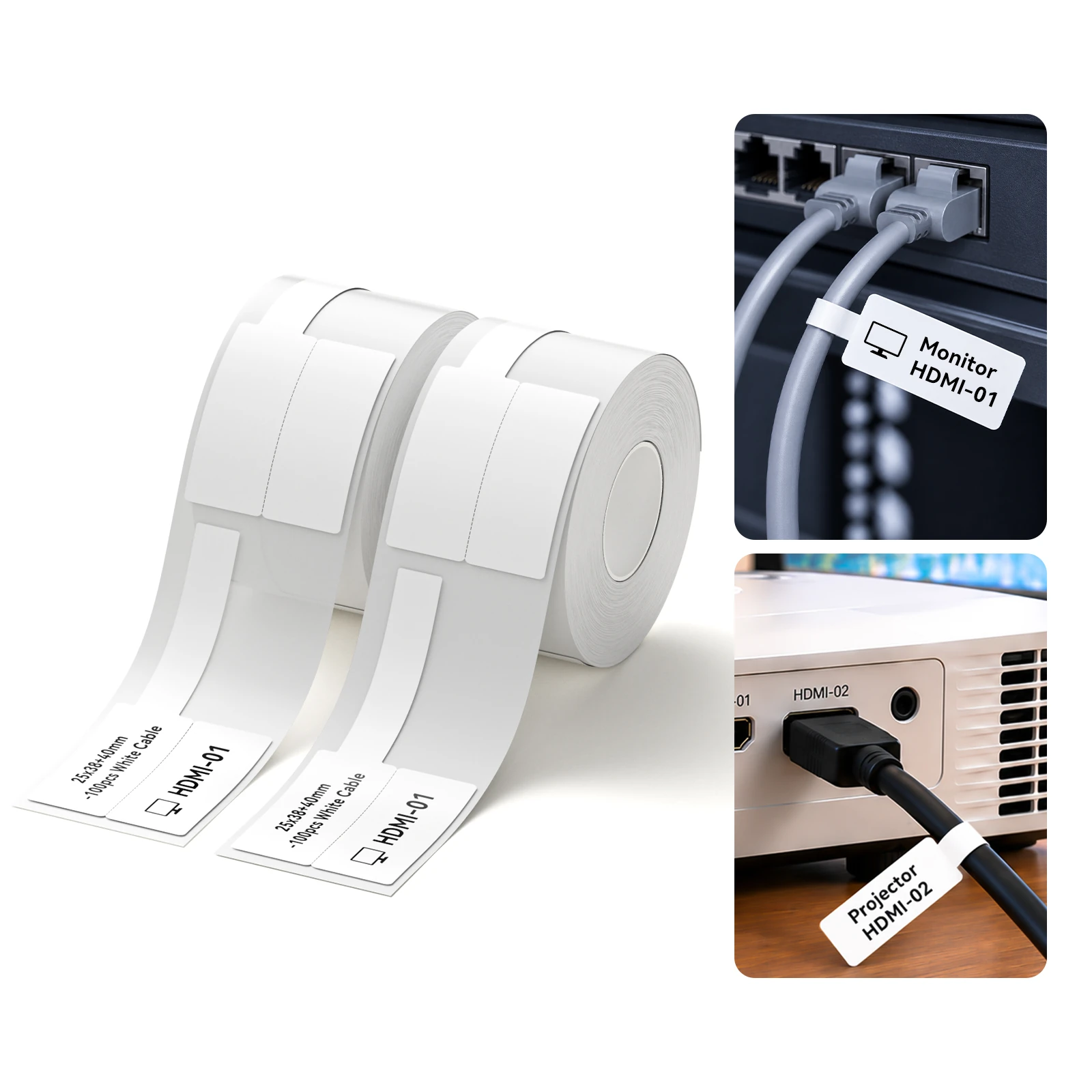 NIIMBOT Cable Labels | B21, B203, B1, B3S, B31, B4