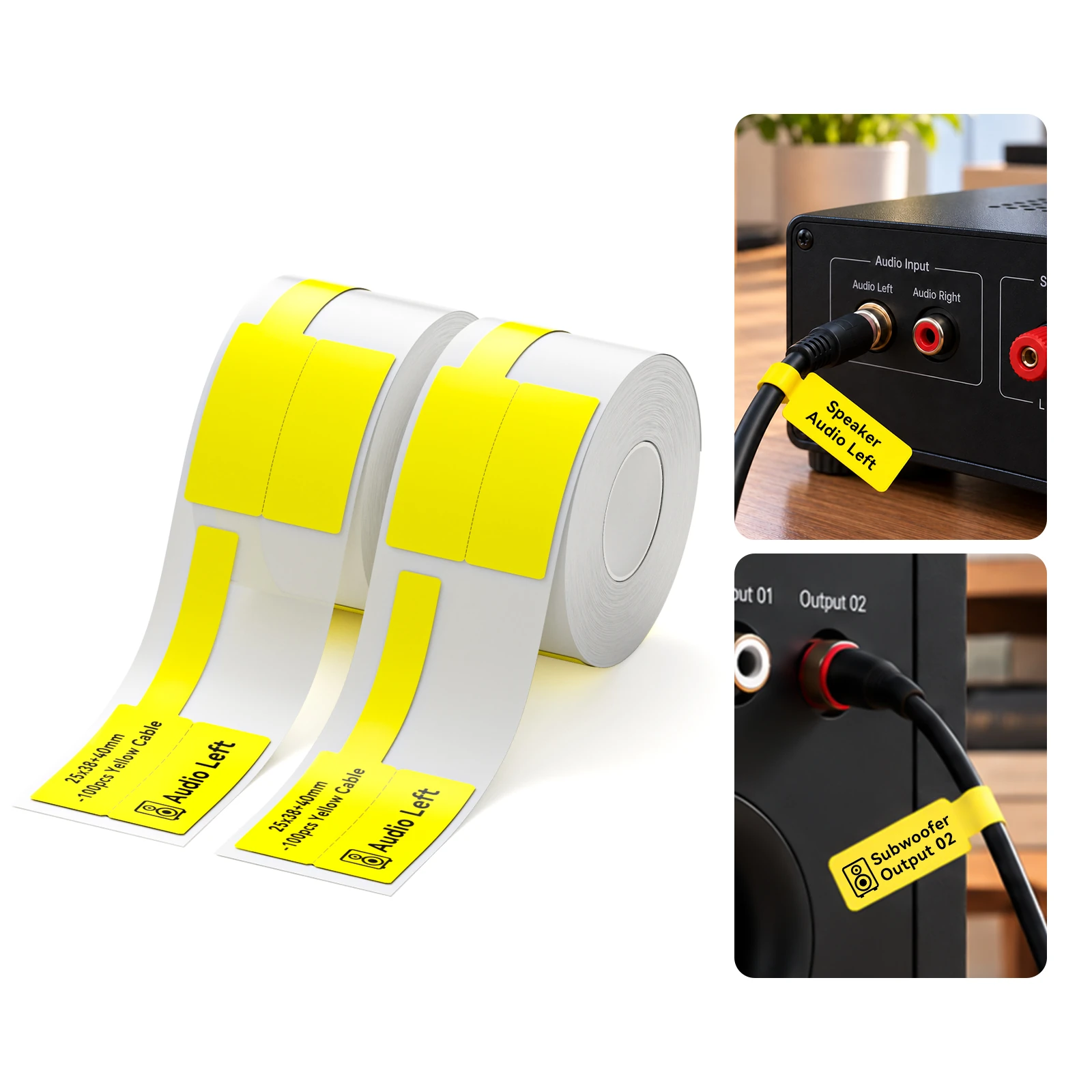 NIIMBOT Cable Labels | B21, B203, B1, B3S, B31, B4