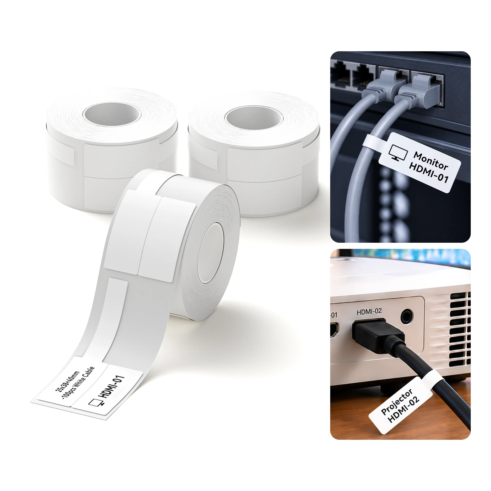 NIIMBOT Cable Labels | B21, B203, B1, B3S, B31, B4