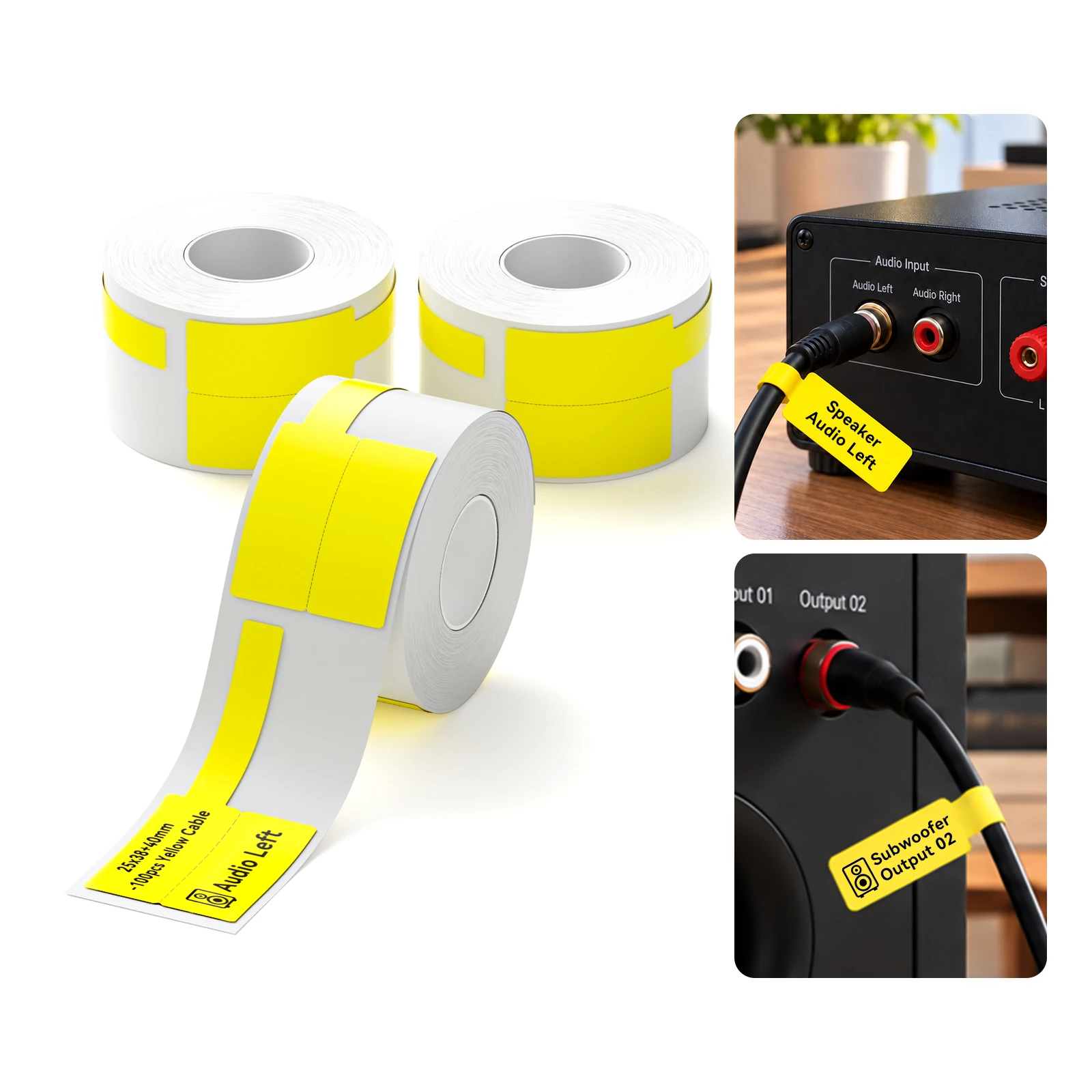 NIIMBOT Cable Labels | B21, B203, B1, B3S, B31, B4