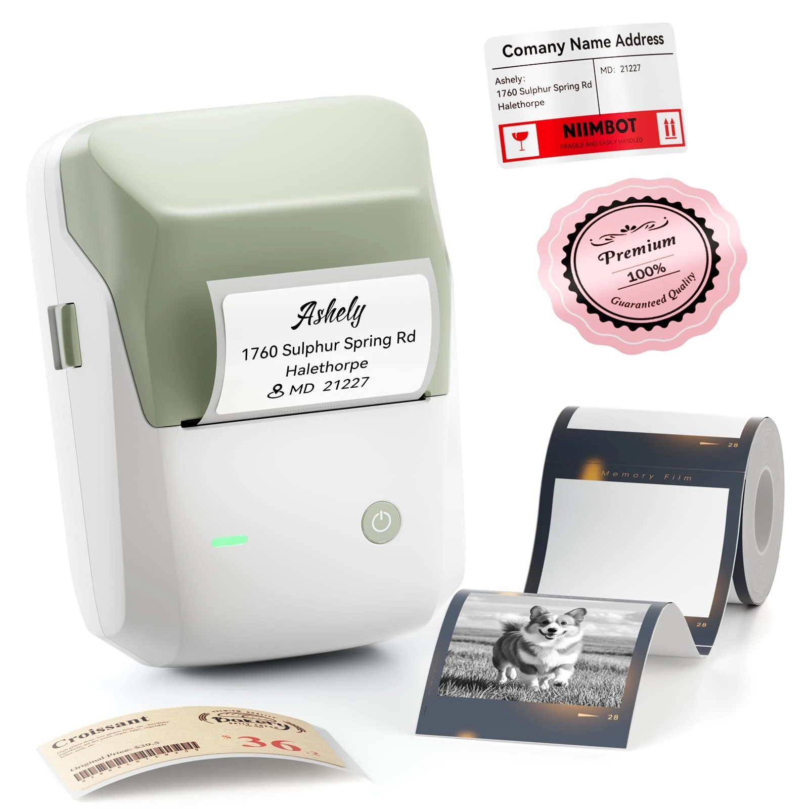 NIIMBOT label printer