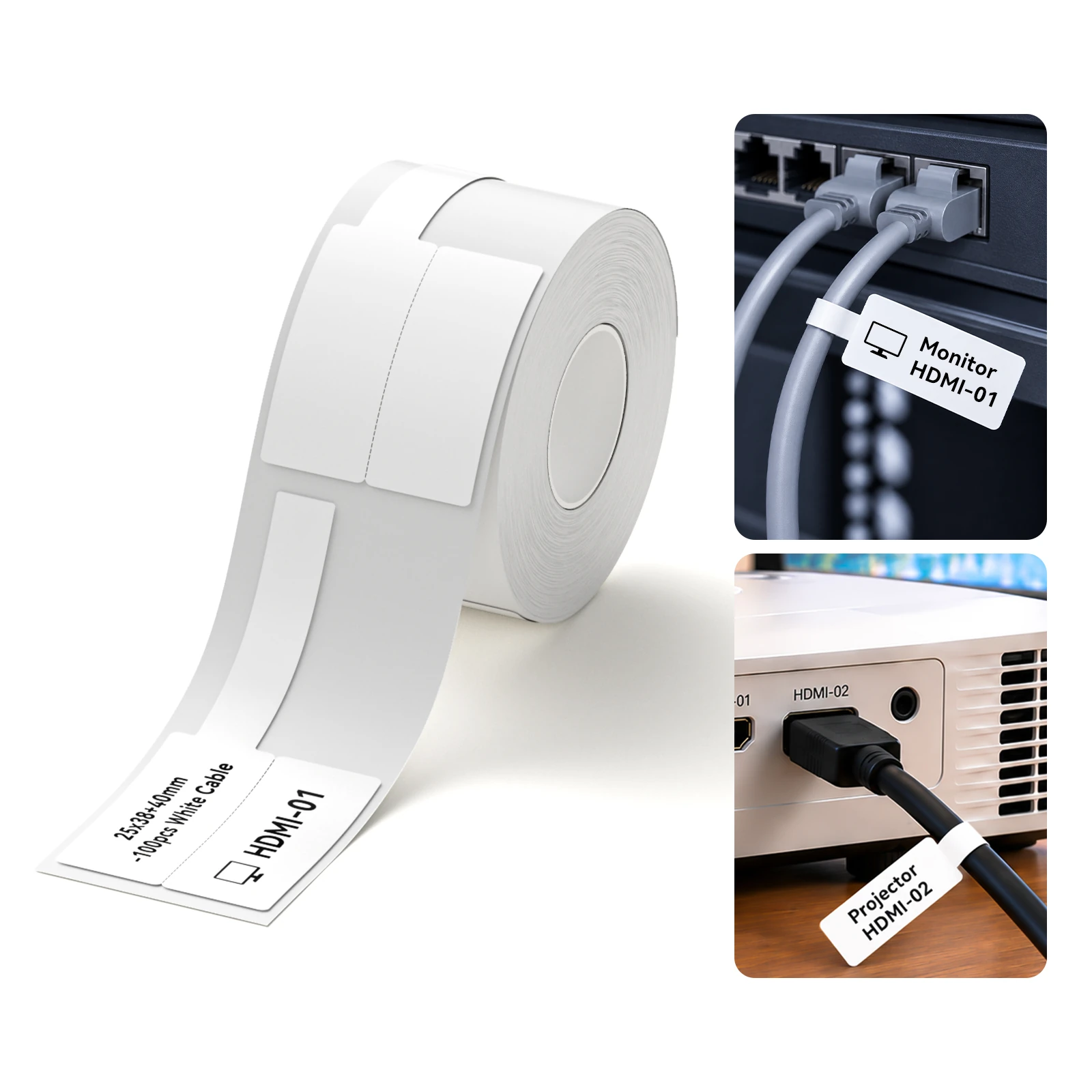 NIIMBOT Cable Labels | B21, B203, B1, B3S, B31, B4