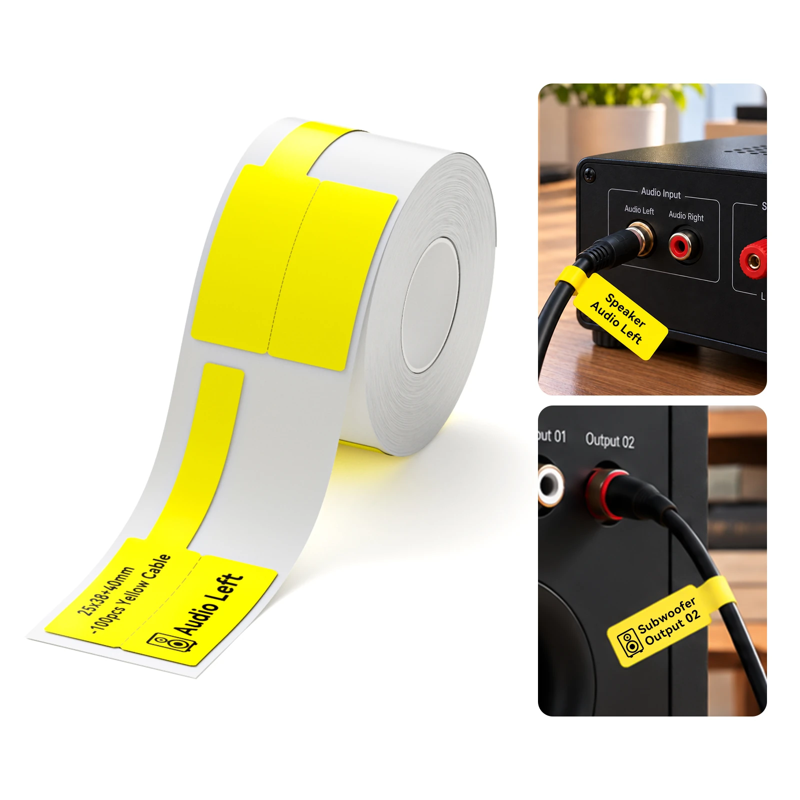 NIIMBOT Cable Labels | B21, B203, B1, B3S, B31, B4