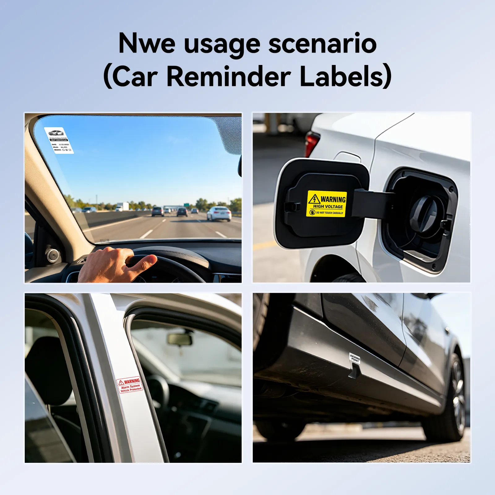 NIIMBOT M2 Thermal Transfer Label Maker, Smart Color Printing with Phones & PC for Vehicle maintenance reminder label