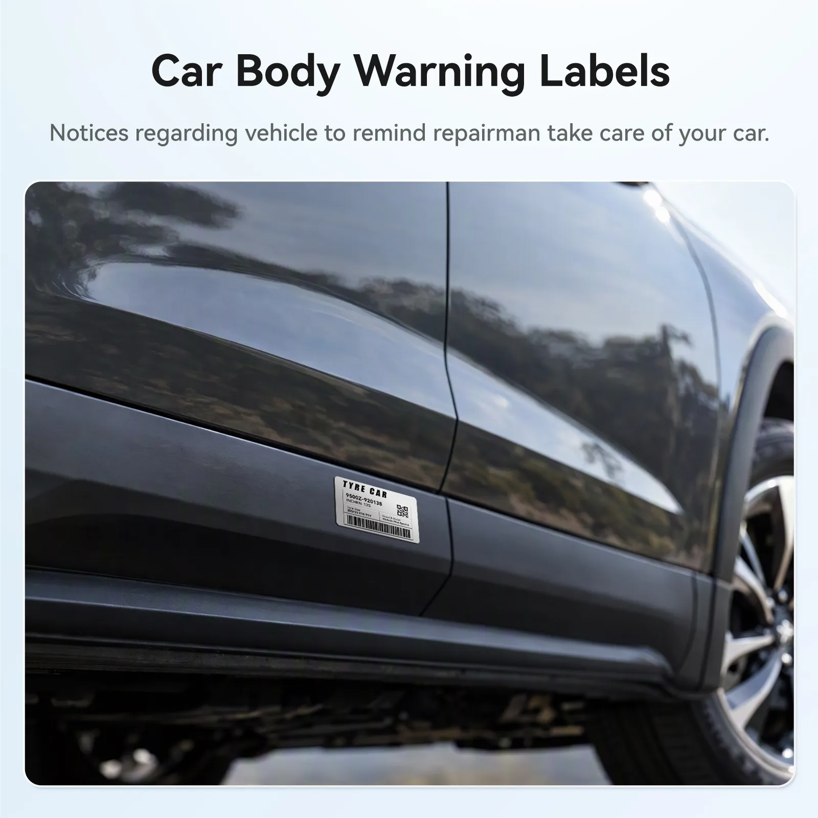 NIIMBOT M2 Thermal Transfer Label Maker, Smart Color Printing with Phones & PC for Vehicle maintenance reminder label