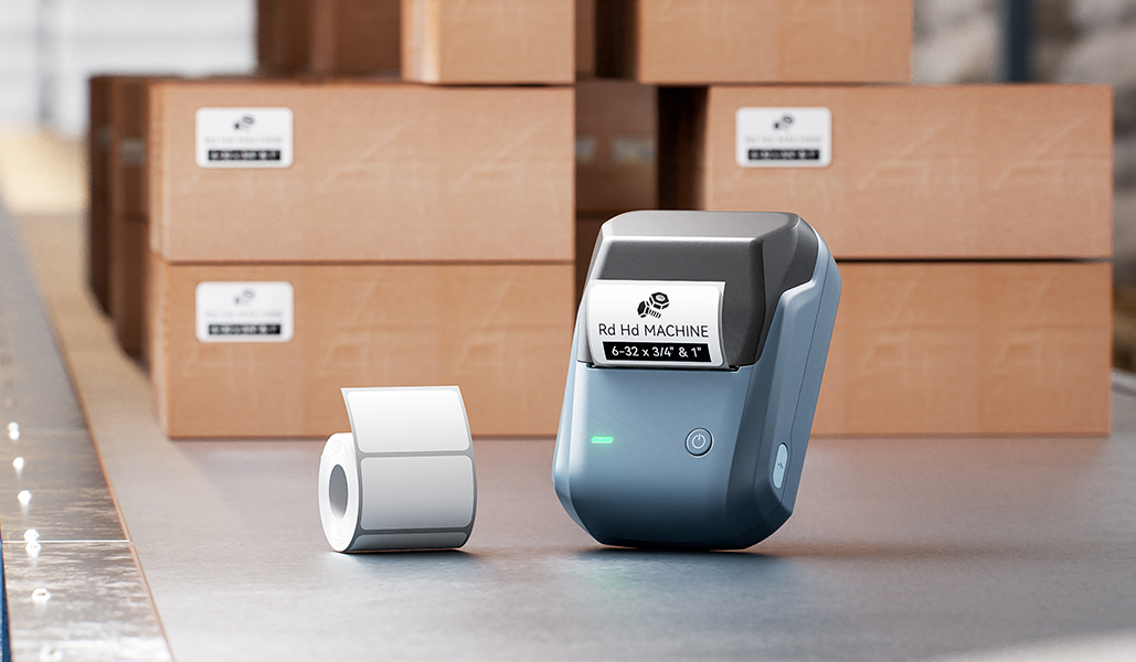 NIIMBOT B1 Thermal Label Maker | Small Business, Food, Office, Clothing & Transparent Labels product image