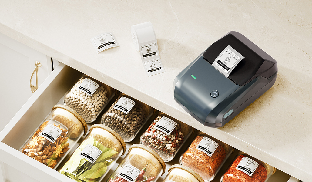 NIIMBOT B1 Thermal Label Maker | Small Business, Food, Office, Clothing & Transparent Labels product image