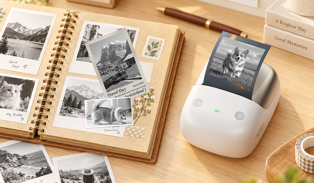 NIIMBOT B2 Pro 300 DPI High Definition, Portable Thermal Label Printer with Fun APP for Photos, Scrapbook, Home, School Organization product image
