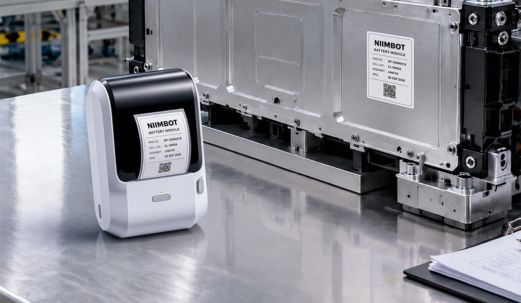 NIIMBOT M3 Inkless Label Maker, Bluetooth Color Thermal Transfer Printer for Shipping product image
