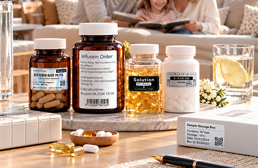 Health-based household reagents scene