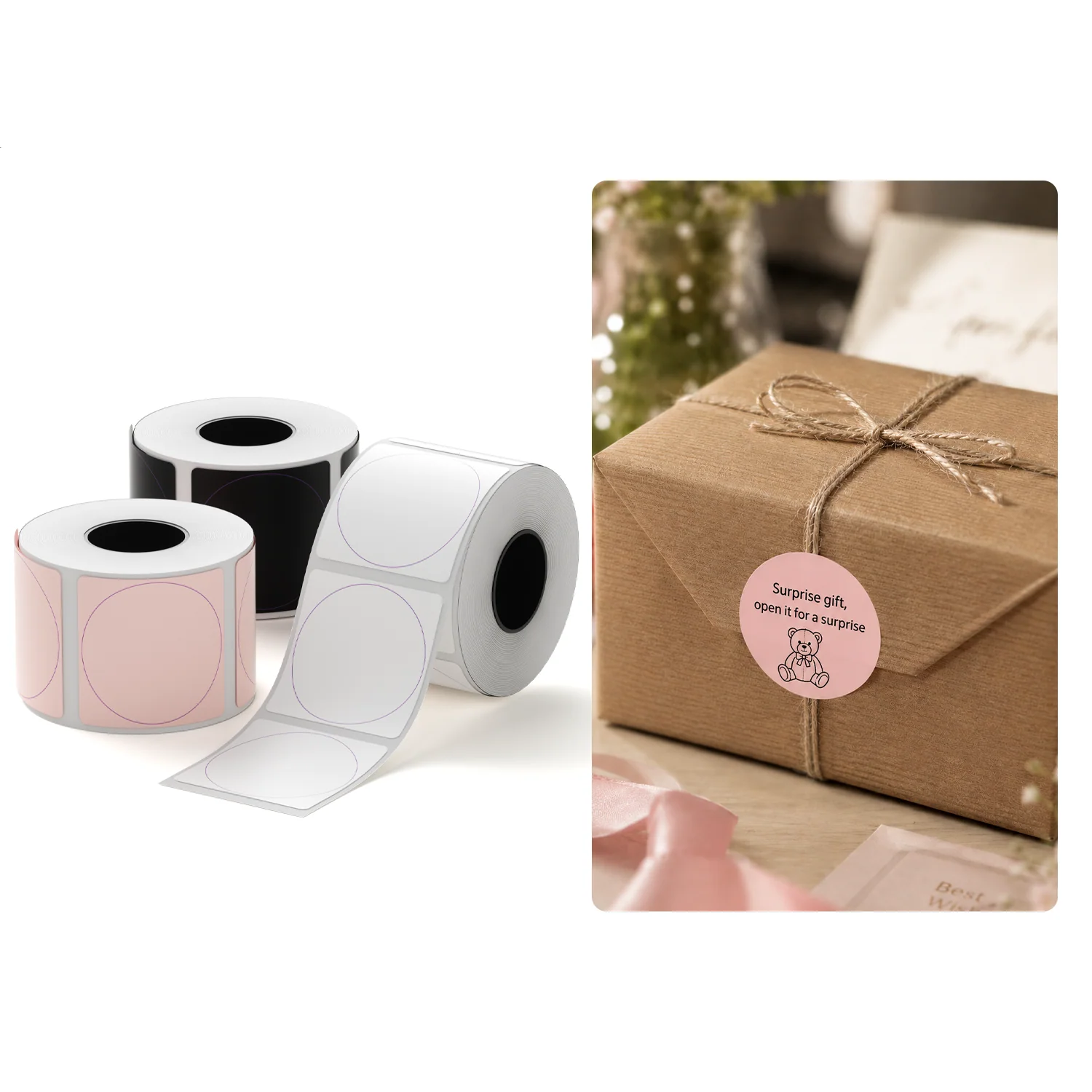 Label Paper for M2/M3, Suitable for Medicine Bottle Labeling