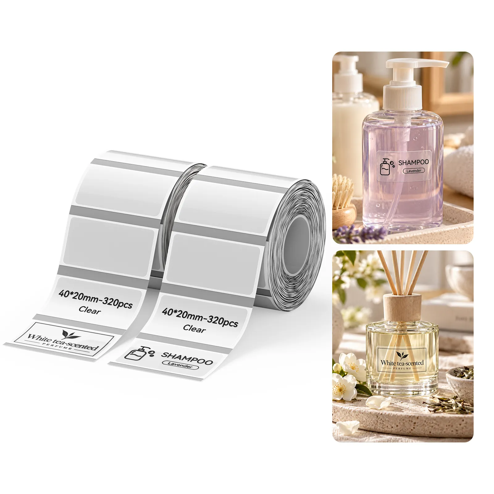 Clear Label Tape for B1, B21, B3S, B31, B4