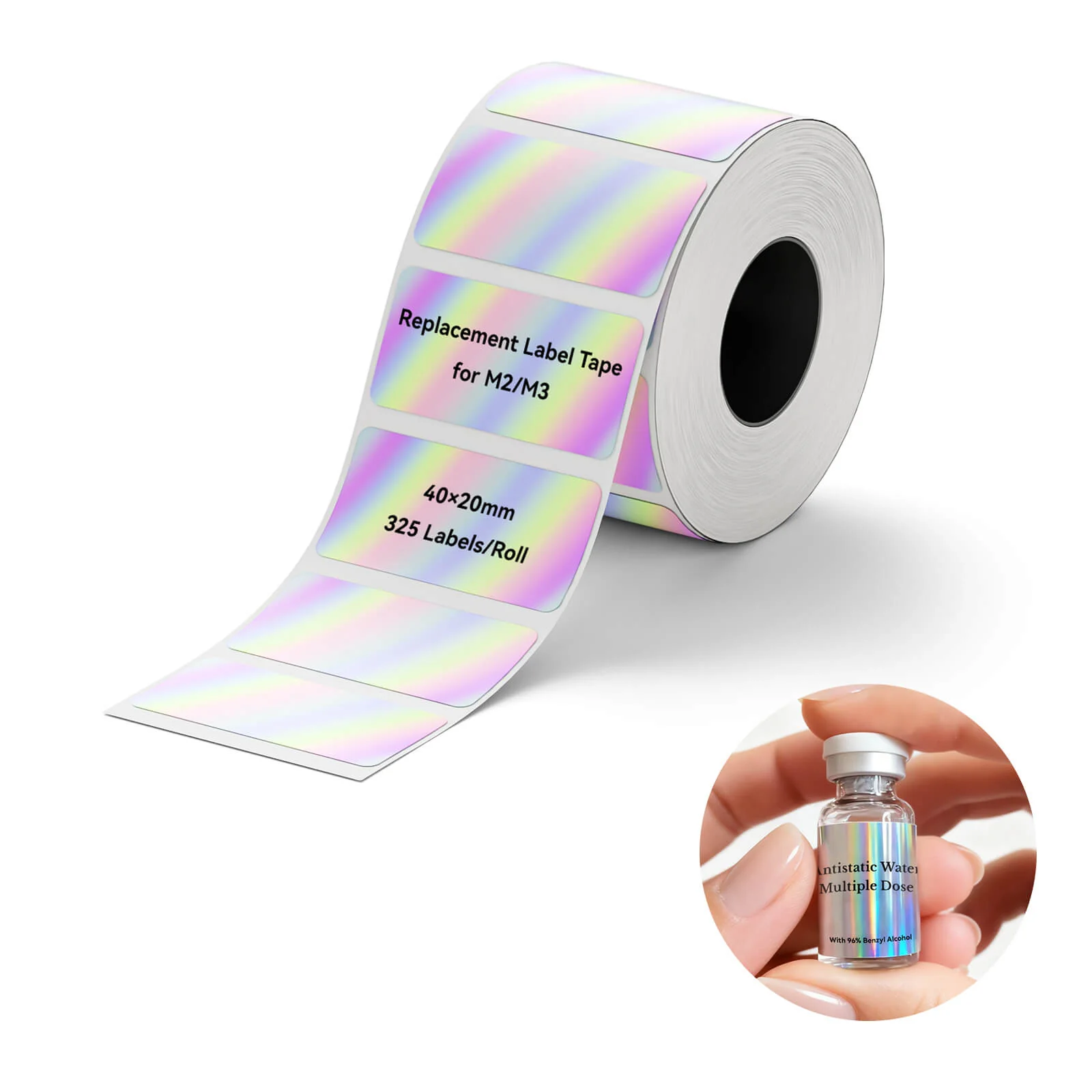 Label Paper for M2/M3, Suitable for Medicine Bottle Labeling