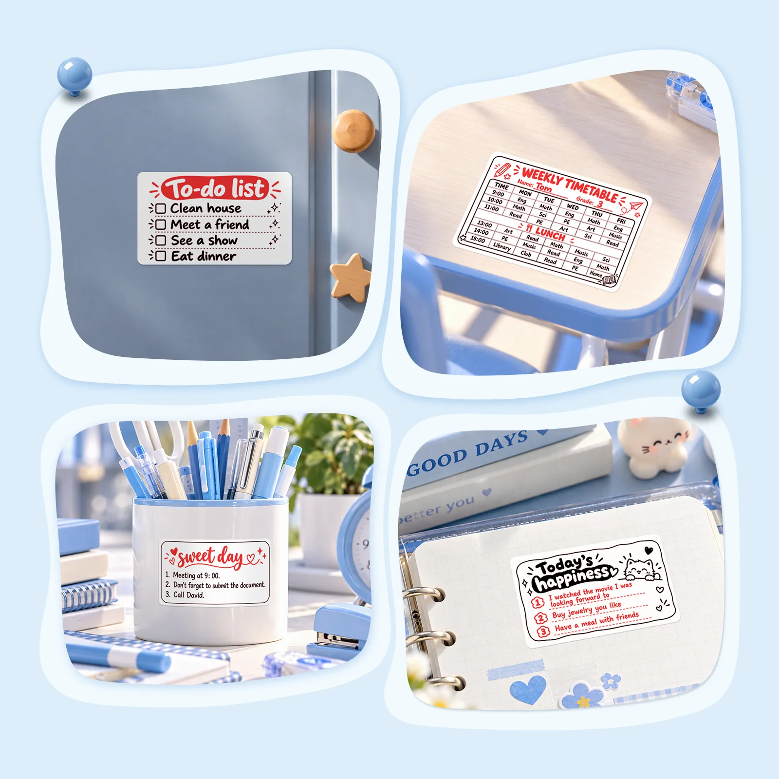Red&Black Labels Only for B21 Pro, B1 Pro, B2 Pro