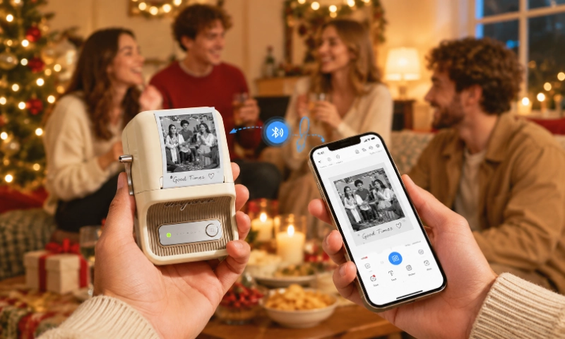 Use the NIIMBOT B21 Pro to Create Photo Keepsakes