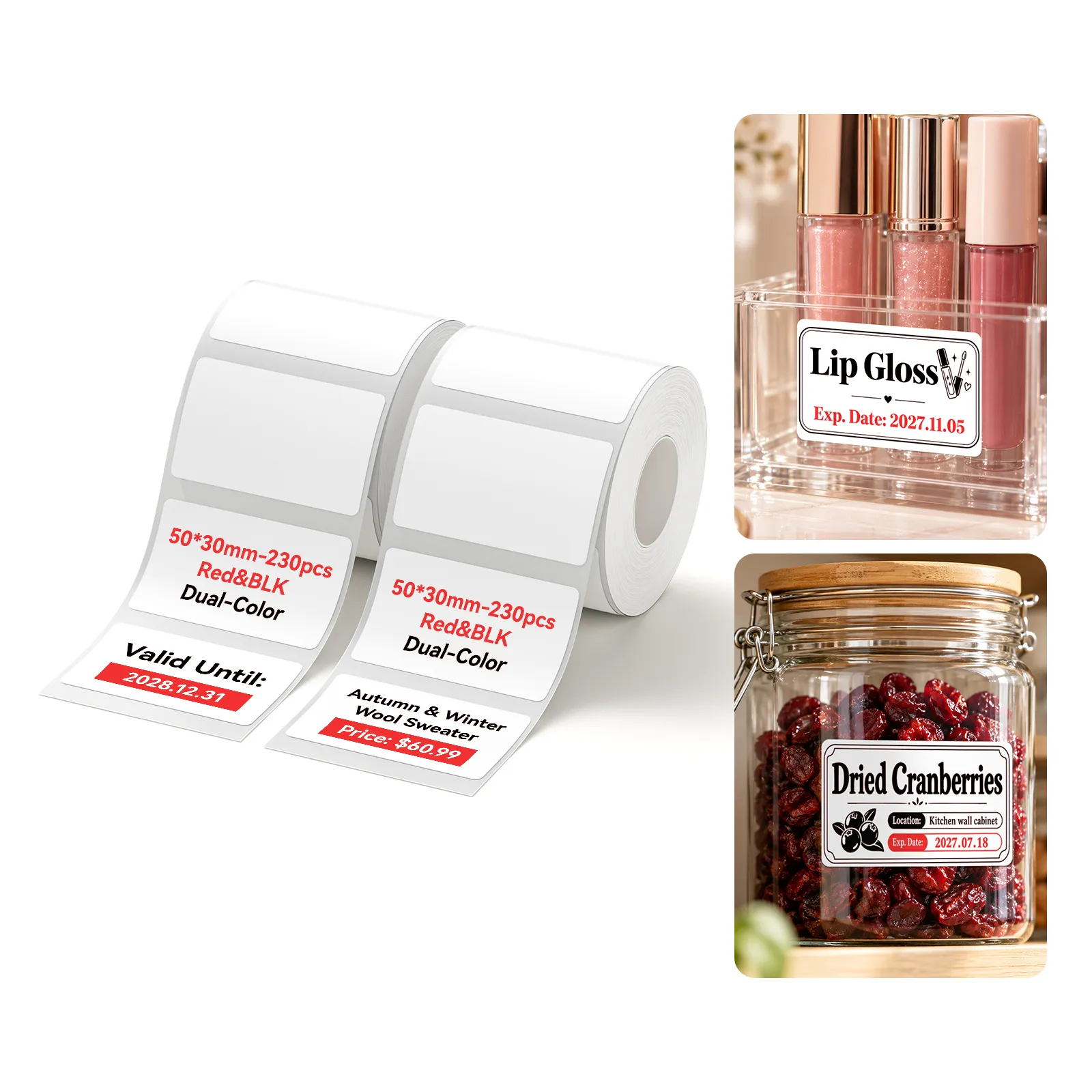 Red&Black Labels Only for B21 Pro, B1 Pro, B2 Pro