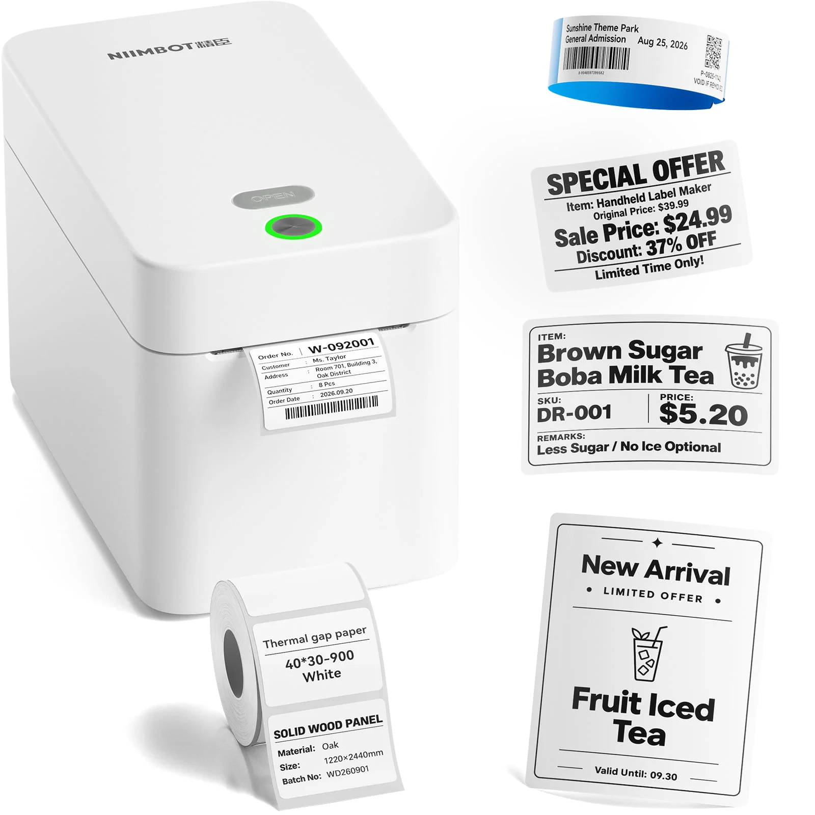 NIIMBOT label printer